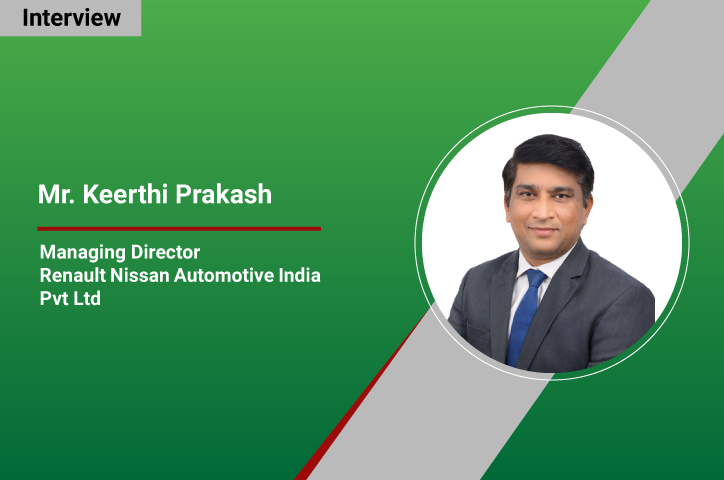 “Sustainability is not just a nice-to-have, it's a must-have for any business that wants to create long-term value” Mr.Keerthi Prakash, MD, Renault Nissan Automotive India Pvt Ltd